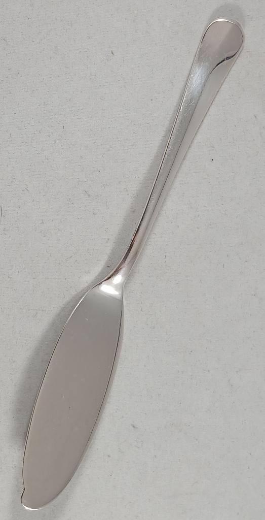 Zilveren botermesje Hollands glad antiek 835 zilver, Antiek en Kunst, Ophalen of Verzenden, Zilver