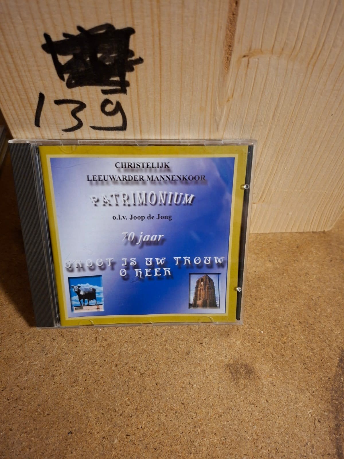 Christelijk Leeuwarder Mannenkoor - Patrimonium CD, Cd's en Dvd's, Cd's | Religie en Gospel, Ophalen of Verzenden, Gebruikt, Geestelijke liederen
