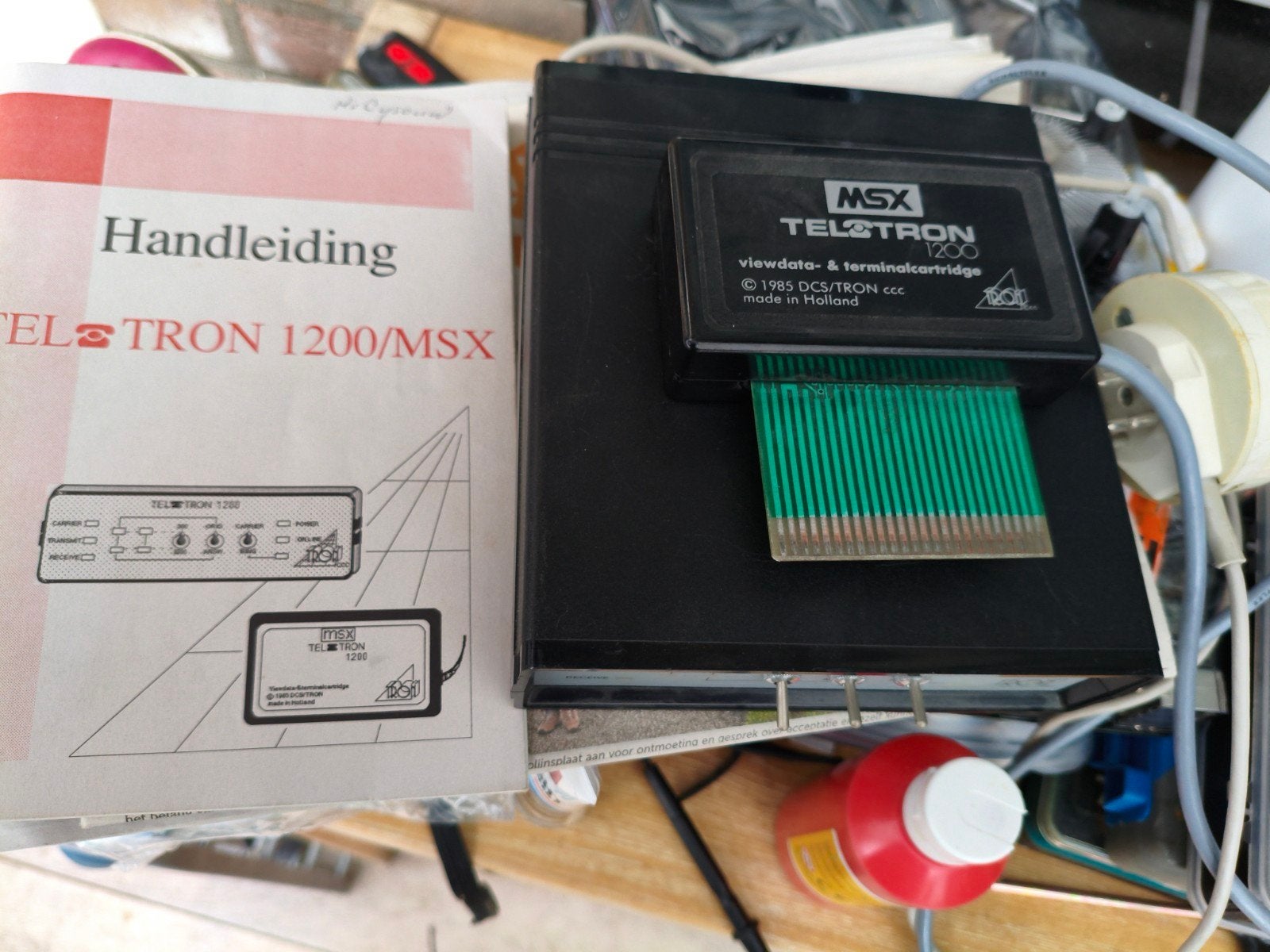 Vintage MSX  teltron 1200., Ophalen of Verzenden