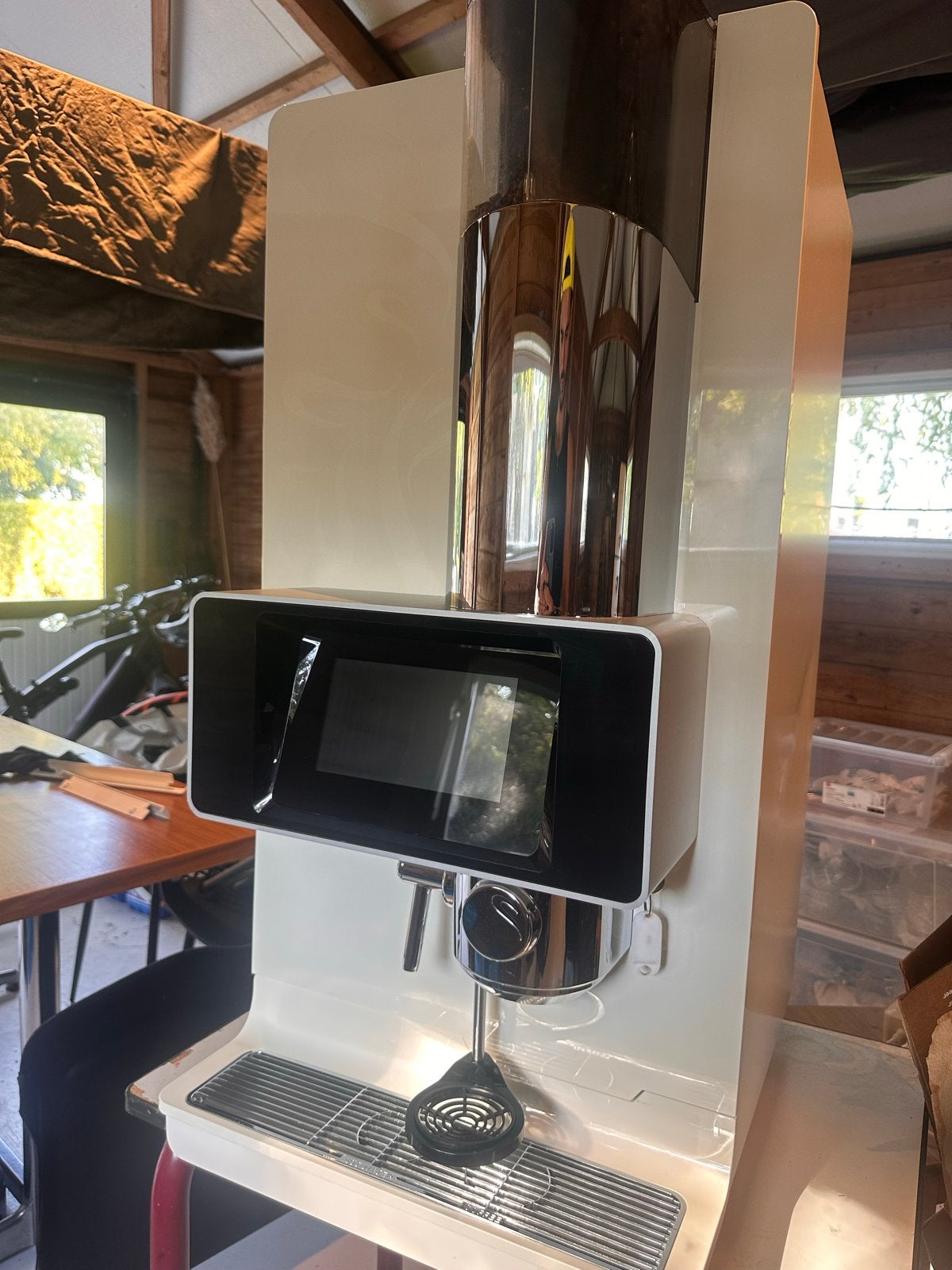 Selecta Ferrara professioneel - Koffiemachine, Witgoed en Apparatuur, Afneembaar waterreservoir, 10 kopjes of meer, Koffiemachine