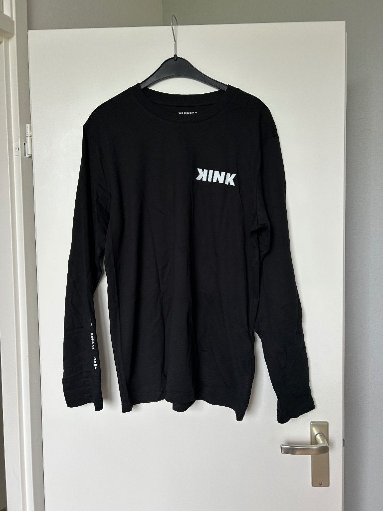 Kink FM shirt heren maat M zwart, Ophalen of Verzenden, Nieuw, Maat 48/50 (M), Zwart