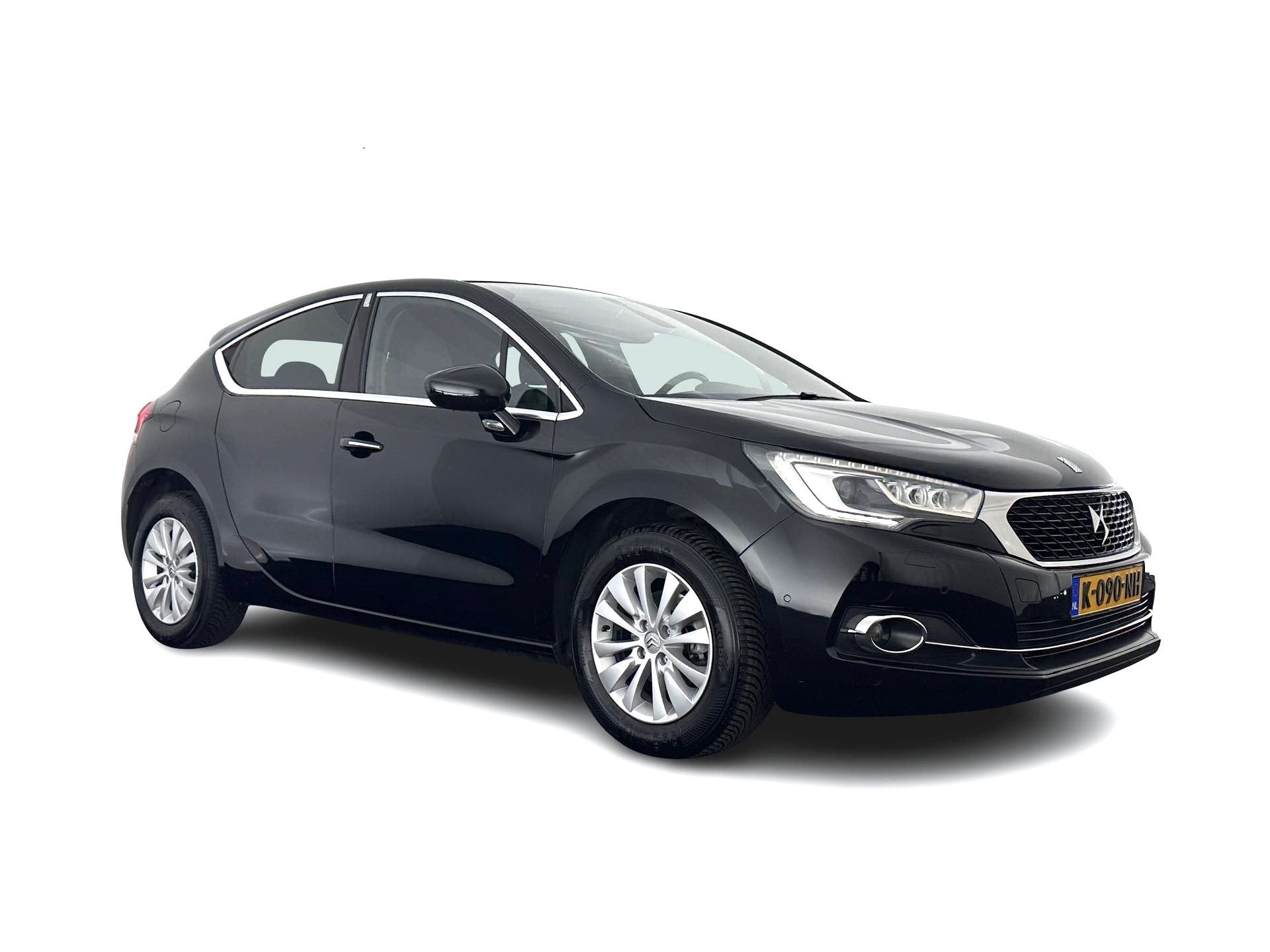 DS DS 4 1.6 BlueHDi Chic *PANO-WINDOW | FULL-LED | LEATHER-A, Auto's, DS, Voorwielaandrijving, 4 cilinders, Alcantara, Zwart