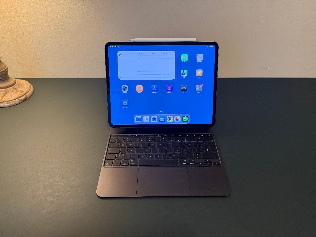 iPad Pro 13” M4 512GB Spacezwart + Magic Keyboard + Pencil, Computers en Software, Ophalen, 13 inch of meer, Apple iPad, Zwart