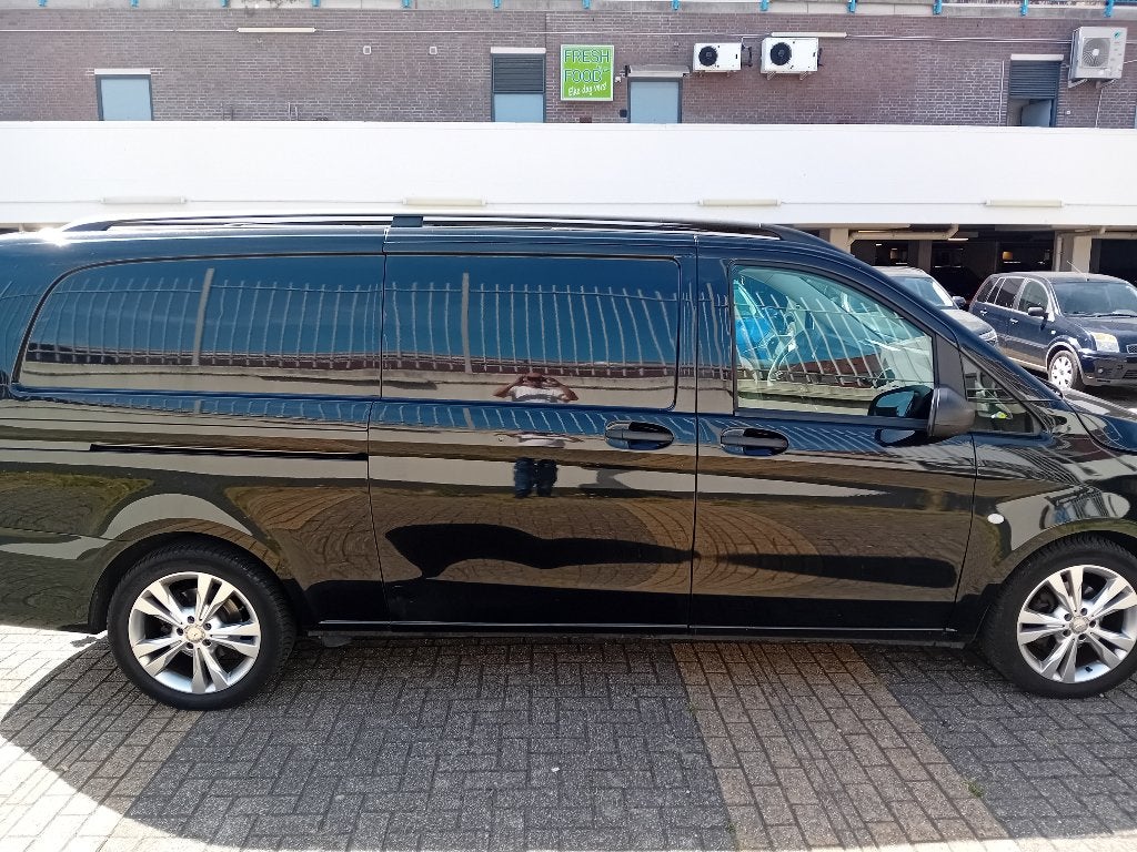 Mercedes-Benz Vito 2.1 CDI 100KW 2016, Automaat, Euro 5, Zwart, 4 cilinders