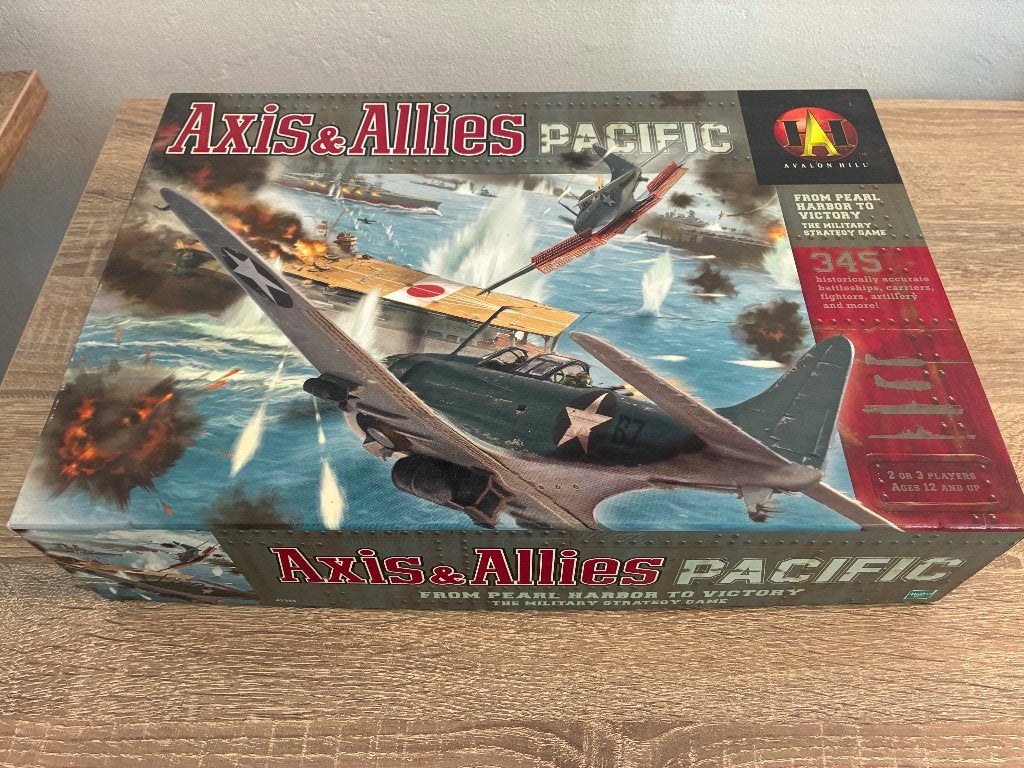 Axis and Allies Pacific (from pearl harbor to victory, 1941), Een of twee spelers, Ophalen of Verzenden, Zo goed als nieuw, Avalon Hill Games