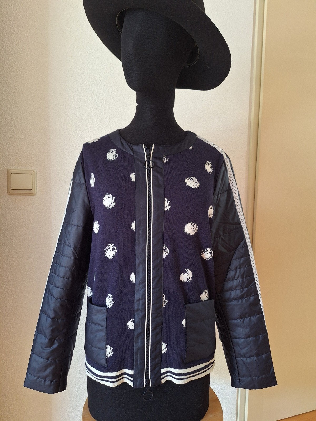 Faber Woman Jas, Blauw, Maat 42/44 (L), Ophalen of Verzenden, Zo goed als nieuw