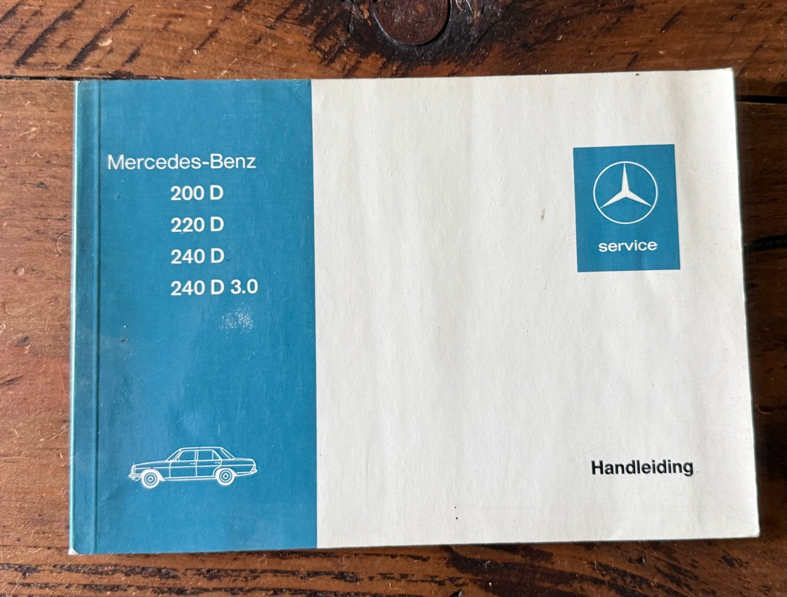 Originele Mercedes-Benz W115 Diesel Gebruikershandleiding, Ophalen of Verzenden