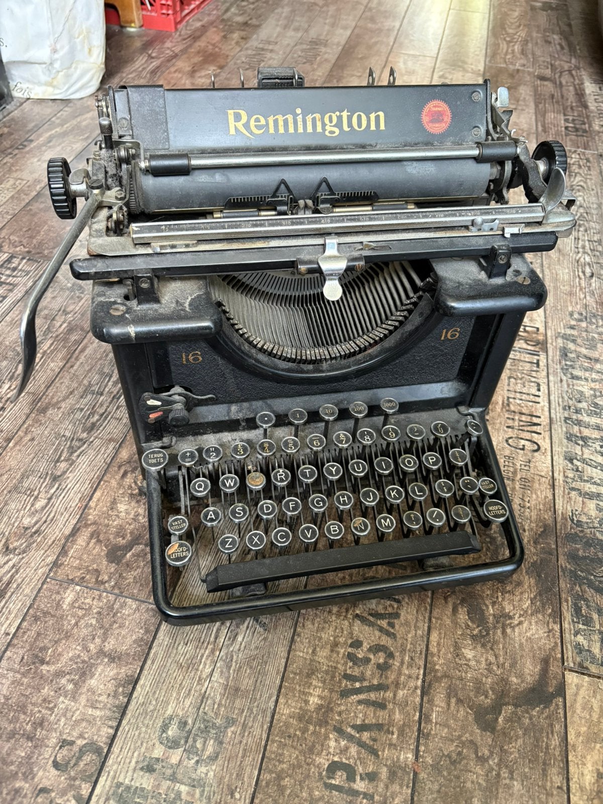 Remington typemachine, Diversen, Typemachines, Ophalen, Gebruikt