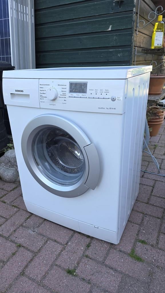 Siemens wasmachine E14-44 - 7 kg  - 1400 toeren, 6 tot 8 kg, Ophalen, 1200 tot 1600 toeren, 85 tot 90 cm