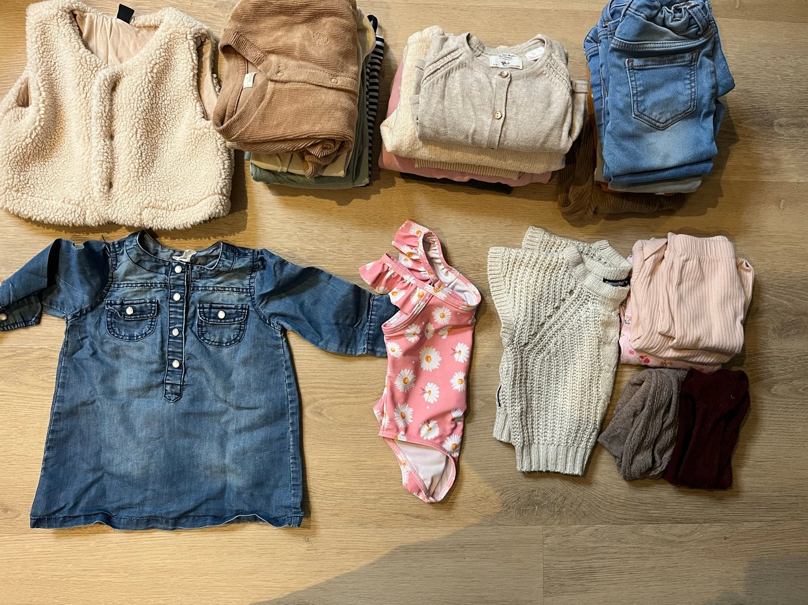 Groot kledingpakket meisjes maat 74 (Hema, Zara, Sweet Petit, Ophalen of Verzenden, Gebruikt, Overige maten