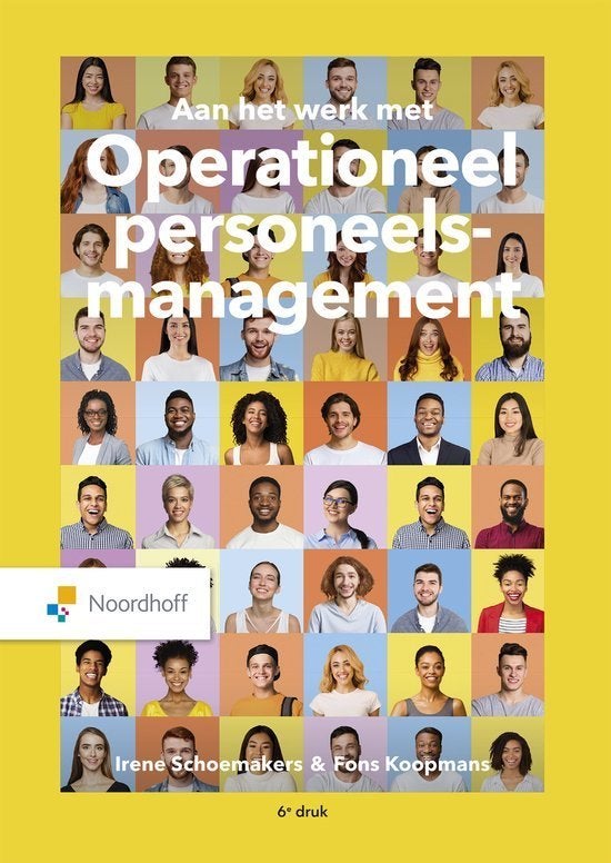 Operationeel personeelsmanagement, Ophalen of Verzenden, Beta, Zo goed als nieuw, HBO