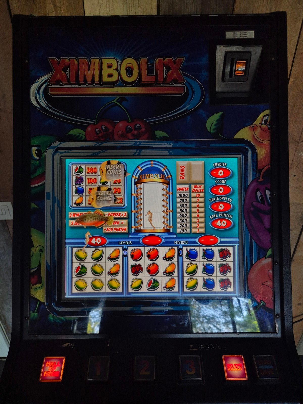 Ximbolix Slots, Ophalen