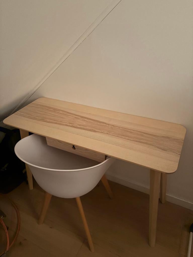 IKEA LISABO Bureau, Ophalen, Scandinavisch, Hout, Nieuw