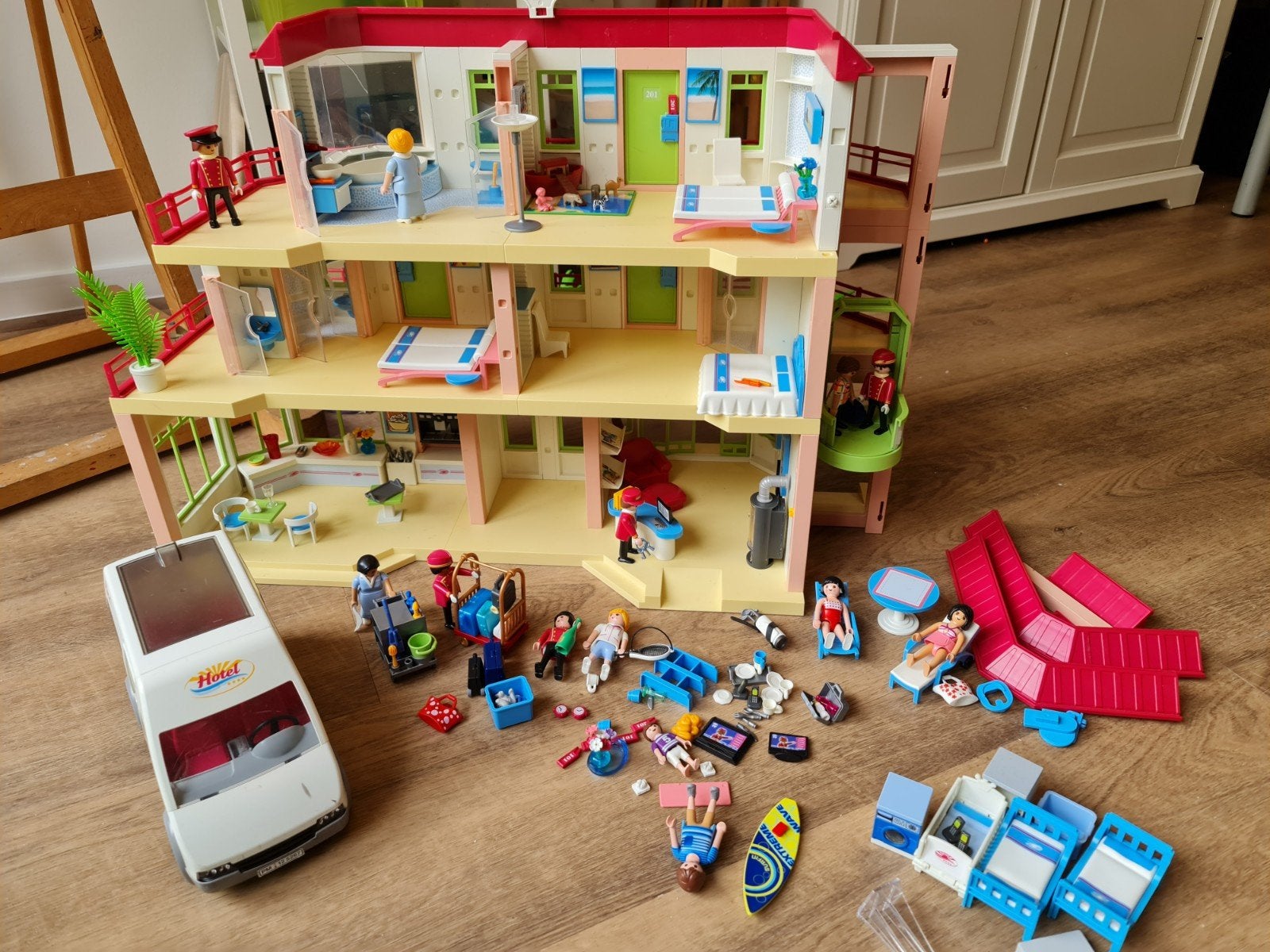 Playmobil 5265 + 5269 + 5267, Ophalen of Verzenden, Gebruikt, Complete set