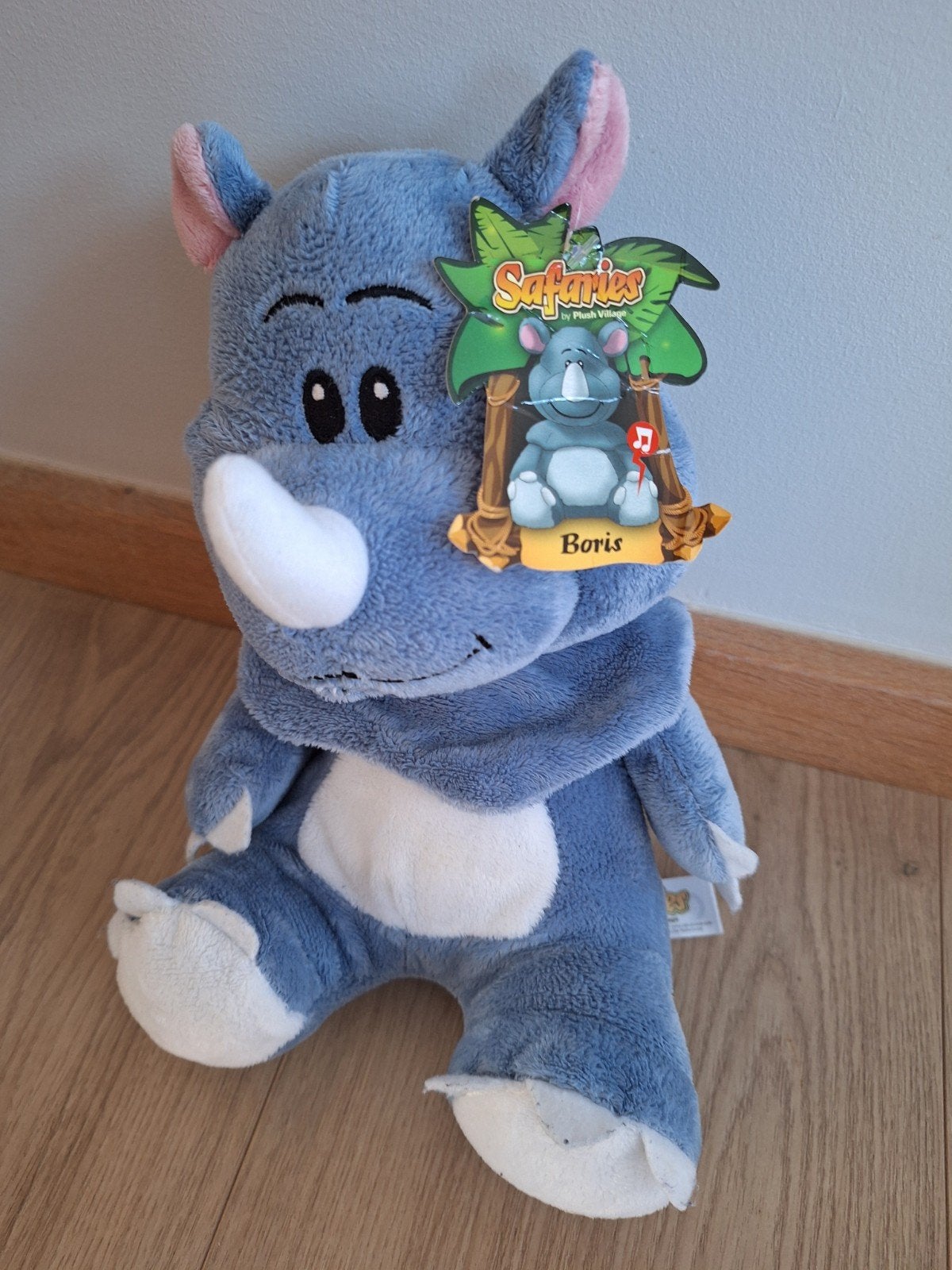 Pluche knuffels merk Safaries,  genaamd Lara en Boris, Ophalen of Verzenden, Nieuw, Overige typen