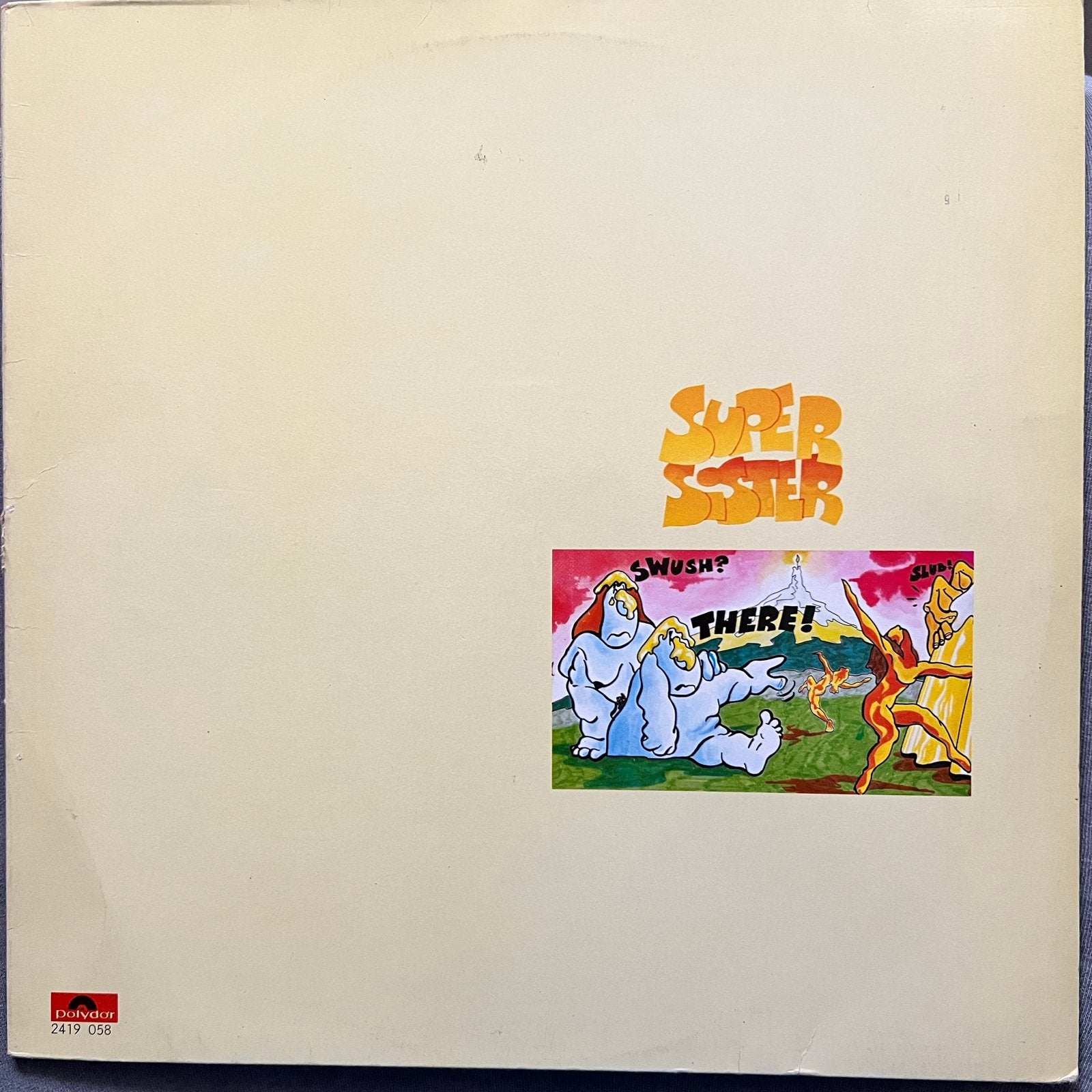 Supersister - Pudding en Gisteren LP, Cd's en Dvd's, Progressive Rock, Originele persing, Ophalen of Verzenden, Zo goed als nieuw