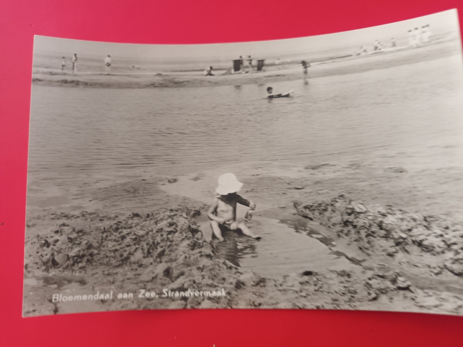 Bloemendaal aan Zee Strandvermaak (oude kaart jaren 60), Ophalen of Verzenden, 1960 tot 1980, Ongelopen, Noord-Holland