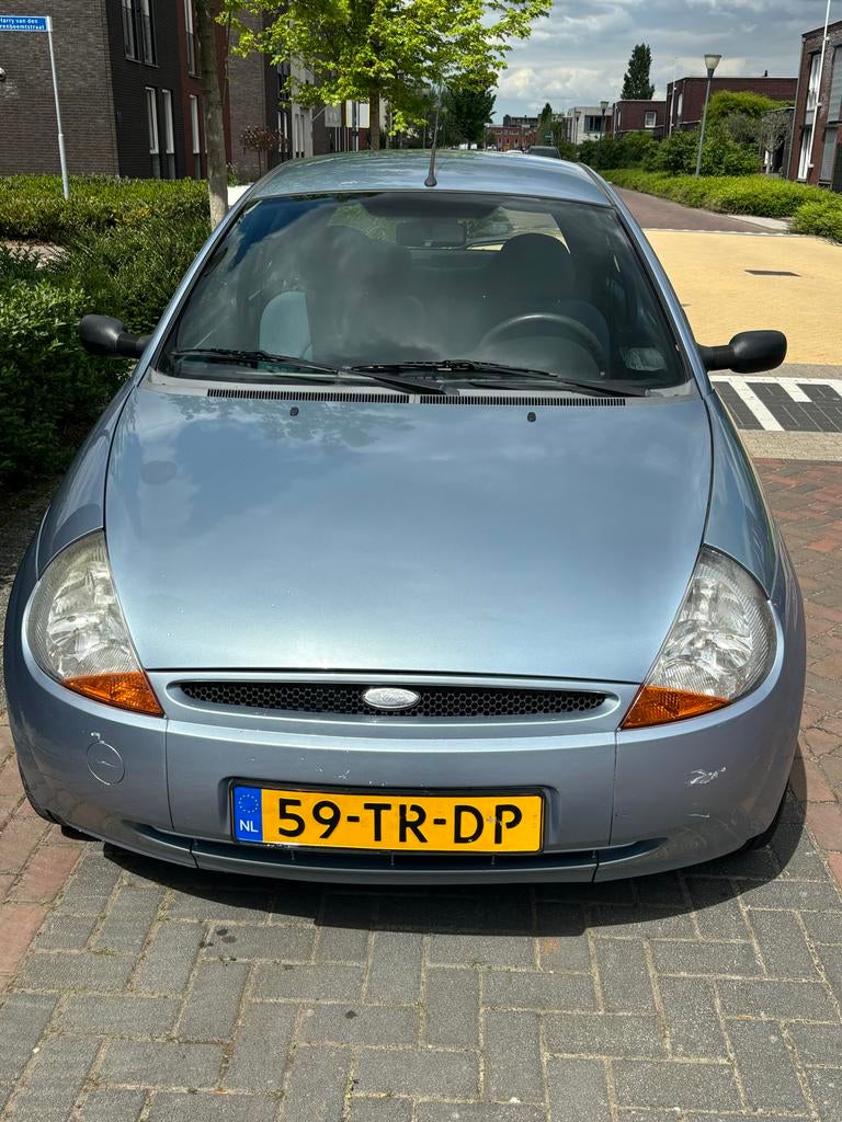 Ford Ka 1.3 I 44KW 2007 Blauw 55124km!!!, Auto's, Ford, Particulier, Ka, Benzine, D, Hatchback, Handgeschakeld, Origineel Nederlands