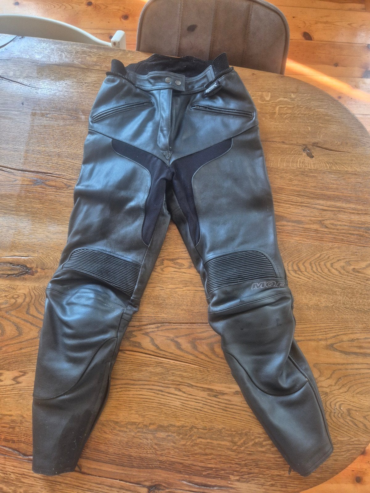 Leren dames motorbroek van MPQ, maat 38, Ophalen of Verzenden