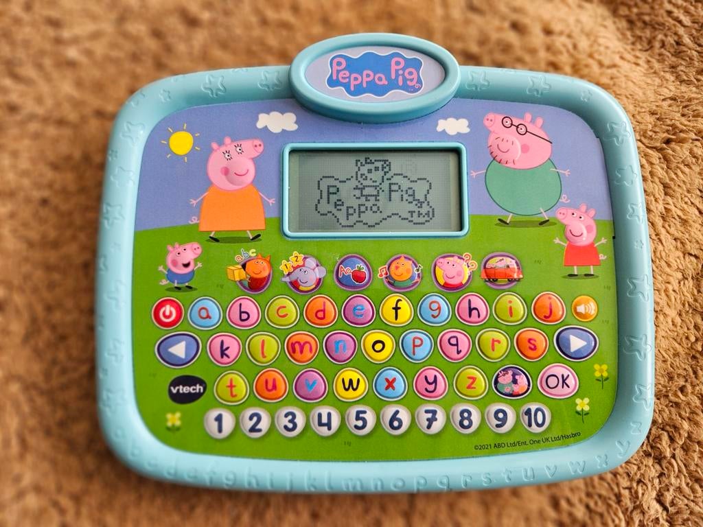 VTech Peppa Pig tablet, Ophalen of Verzenden, Zo goed als nieuw