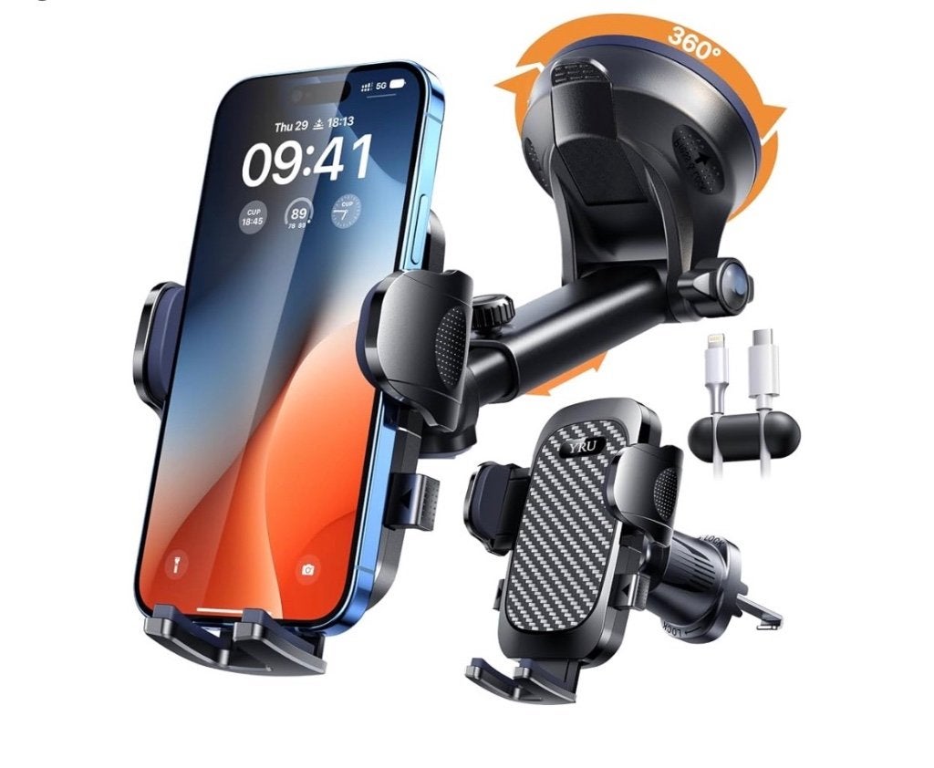 YRU Telefoonhouder auto, Auto diversen, Ophalen of Verzenden, Nieuw