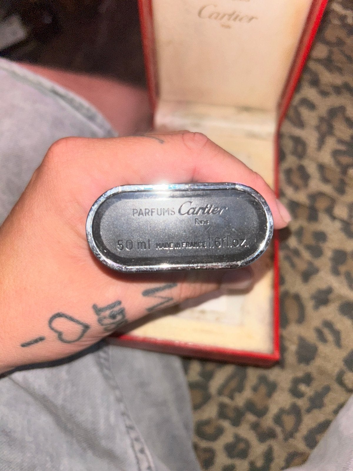 Vintage Cartier Must de Cartier parfumset compleet, Verzamelen, Ophalen