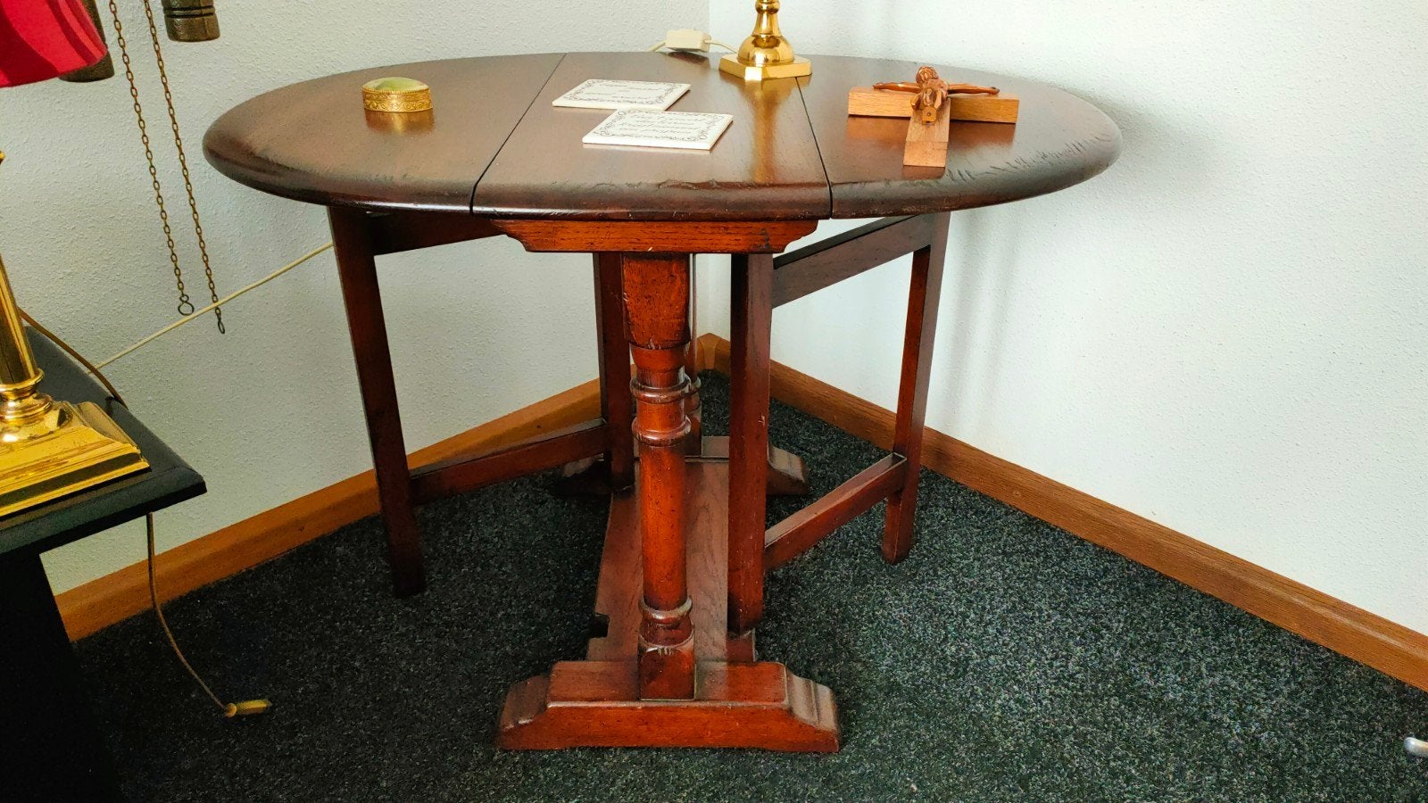 Antieke hangoortafel, Antiek en Kunst, Ophalen of Verzenden