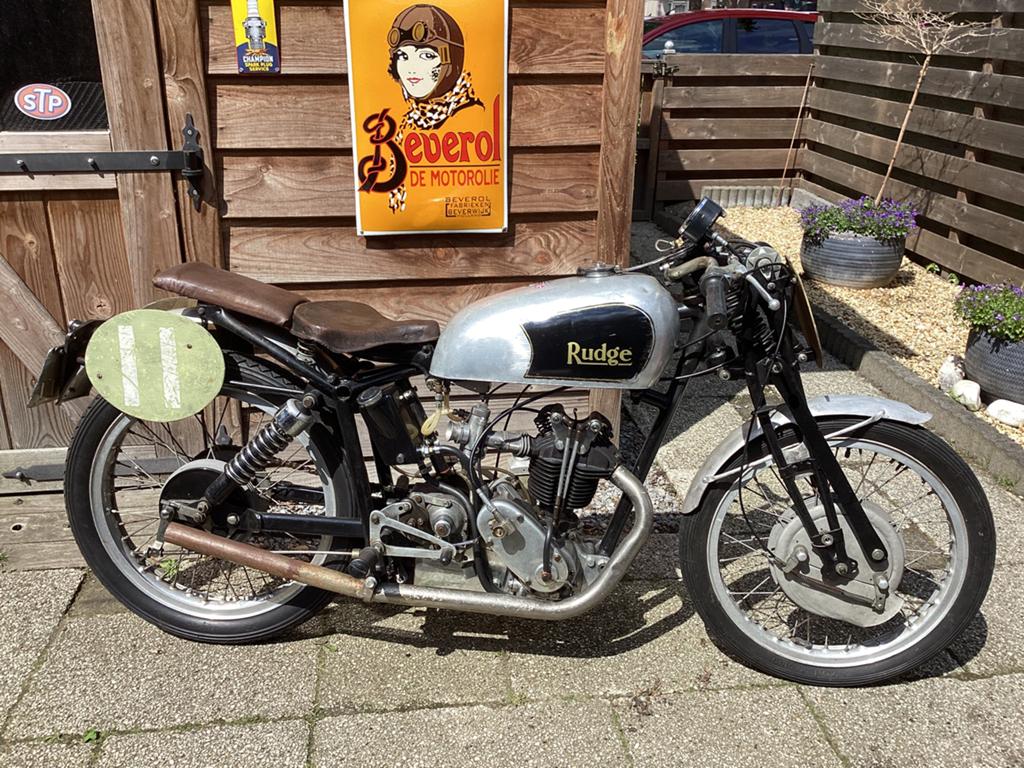 Rudge 250cc racer met historie., Motoren