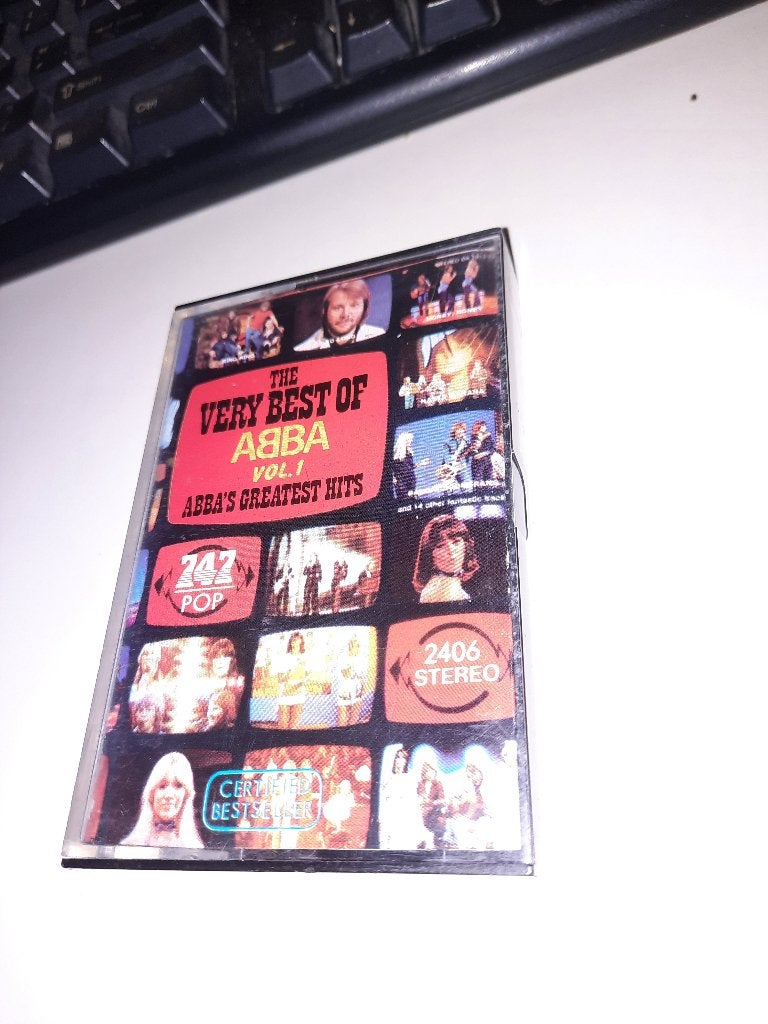 cassettebandje RARE Saudi Arabia ABBA The Very Best Of, Cd's en Dvd's, Cassettebandjes, Ophalen, Gebruikt, Pop, 1 bandje