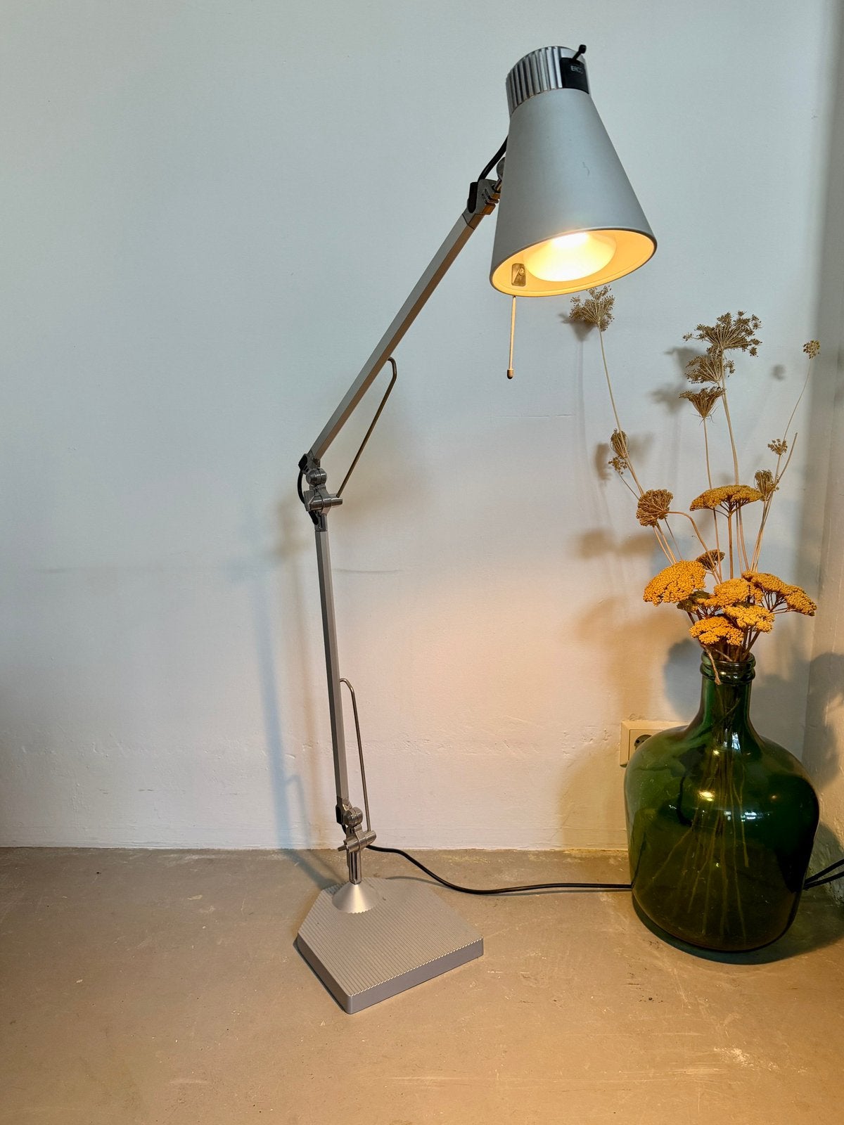 Vintage design Erco tafellamp, metalen architectenlamp, Ophalen