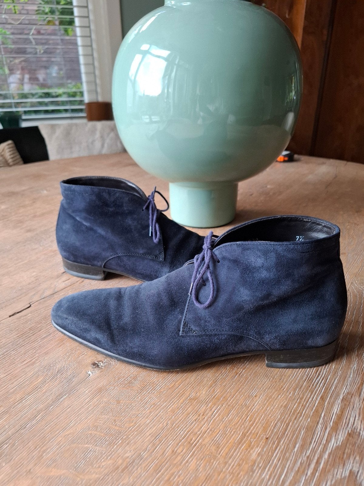 Suitsupply schoenen maat 41,5, Kleding | Heren, Schoenen, Blauw, Ophalen of Verzenden, Zo goed als nieuw, Veterschoenen