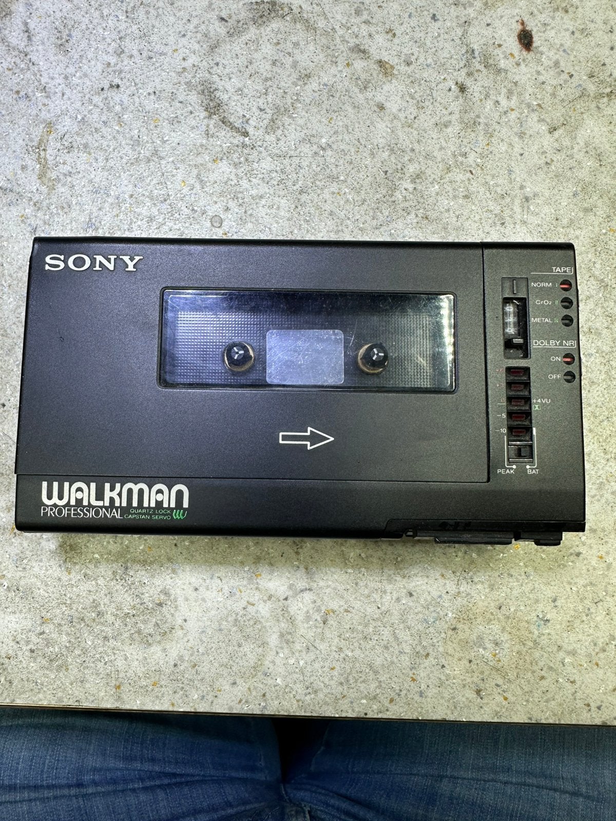Walkman professional Soni WM-D6, Ophalen of Verzenden, Gebruikt, Overige typen