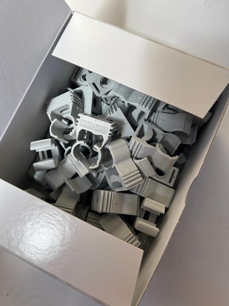 Clickzadel 15 mm - 50 stuks - Meerdere dozen beschikbaar, Ophalen, Nieuw, Overige typen
