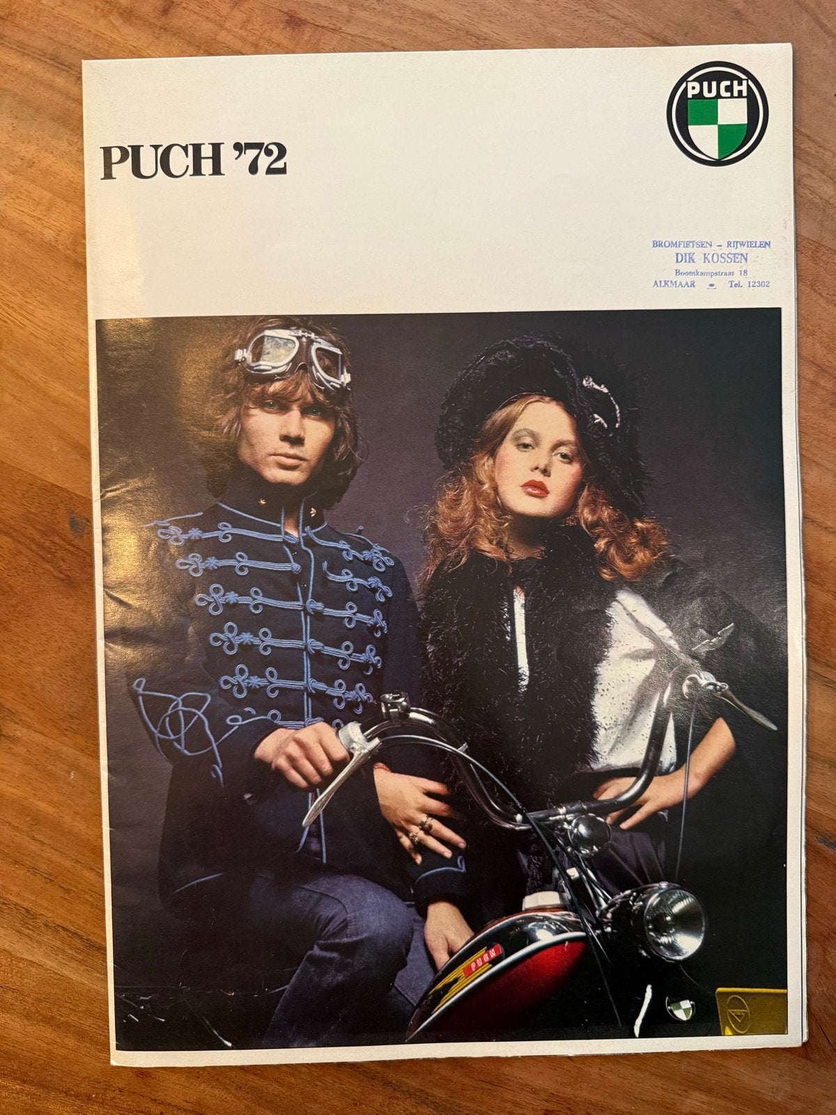Puch '72 Bromfietsen Catalogus - Dik Kossen Alkmaar, Ophalen of Verzenden