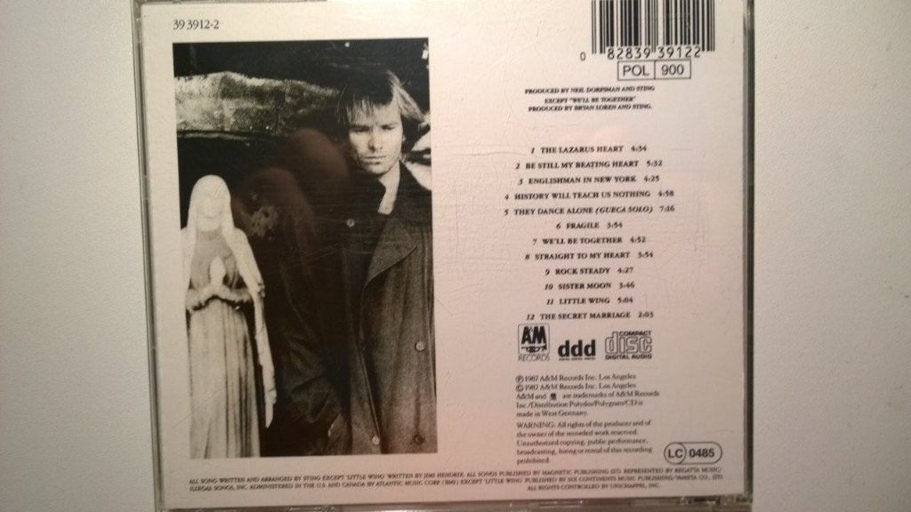 Sting - ...Nothing Like The Sun, Ophalen of Verzenden, Zo goed als nieuw, Pop, Album