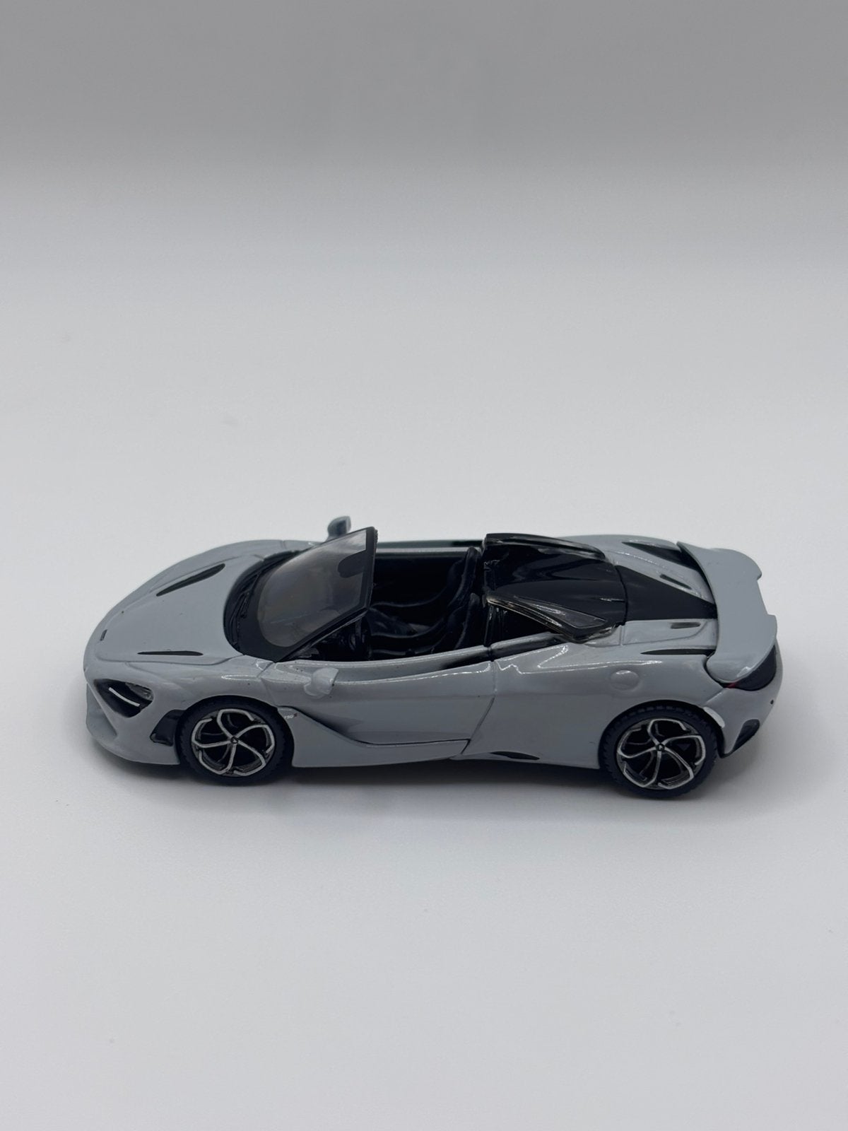 Mini GT - McLaren 750S Spider Cirrus Grey, Www.rubensmodelautos.nl, Auto, Nieuw, Ophalen of Verzenden