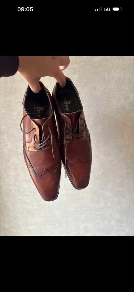 Barone heren lak schoenen, Kleding | Heren, Schoenen, Ophalen of Verzenden, Gedragen, Zwart