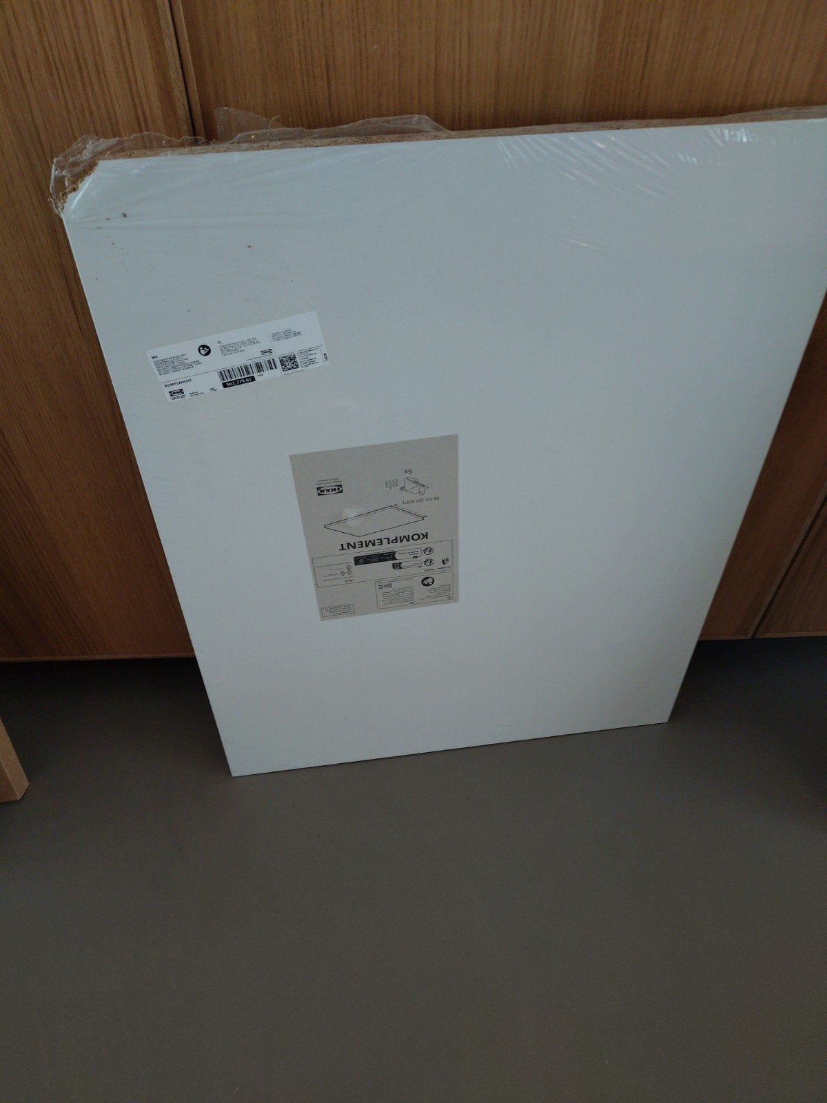 Ikea legplank complement 75x58 beschadigd GRATIS, Ophalen