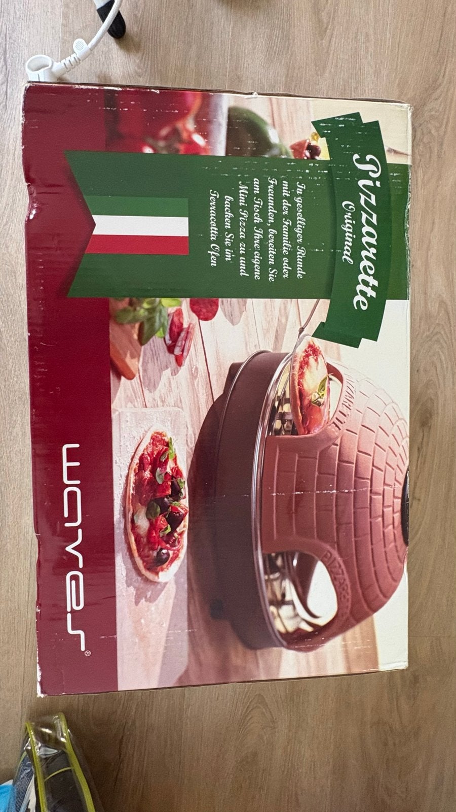 Waves Pizzarete Original Pizzaoven - in doos, Ophalen, Minder dan 45 cm, Overige merken, Pizzaoven