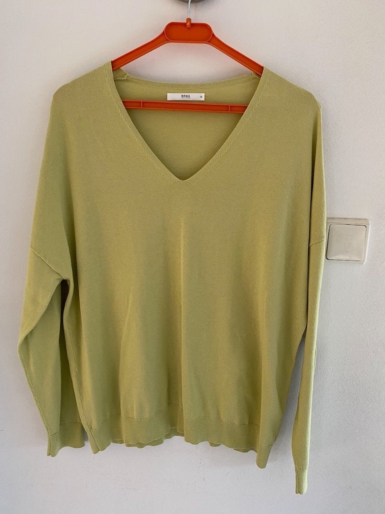 Groene zomer trui van Brax, maat M/L, Kleding | Dames, Maat 38/40 (M), Zo goed als nieuw, Groen, BRAX