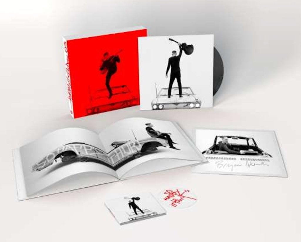 Vinyl LP+Cd Box Bryan Adams So Happy It Hurts GESIGNEERD NW, Boxset, Pop, Ophalen of Verzenden, Geseald