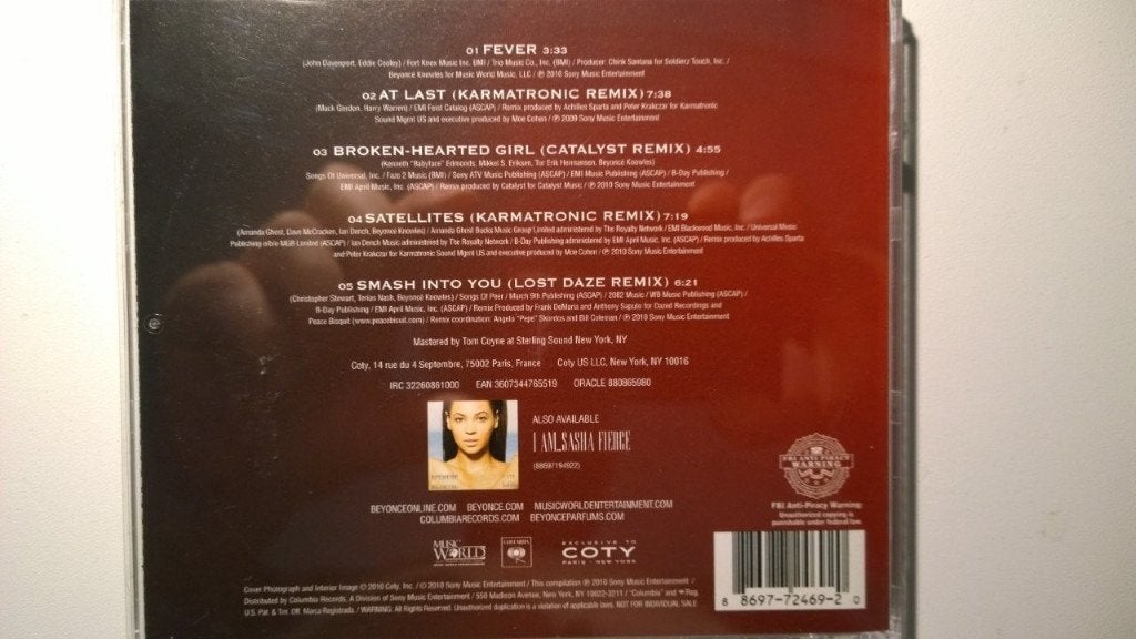 Beyoncé - Heat, Cd's en Dvd's, Ophalen of Verzenden, Zo goed als nieuw, R&B en Soul