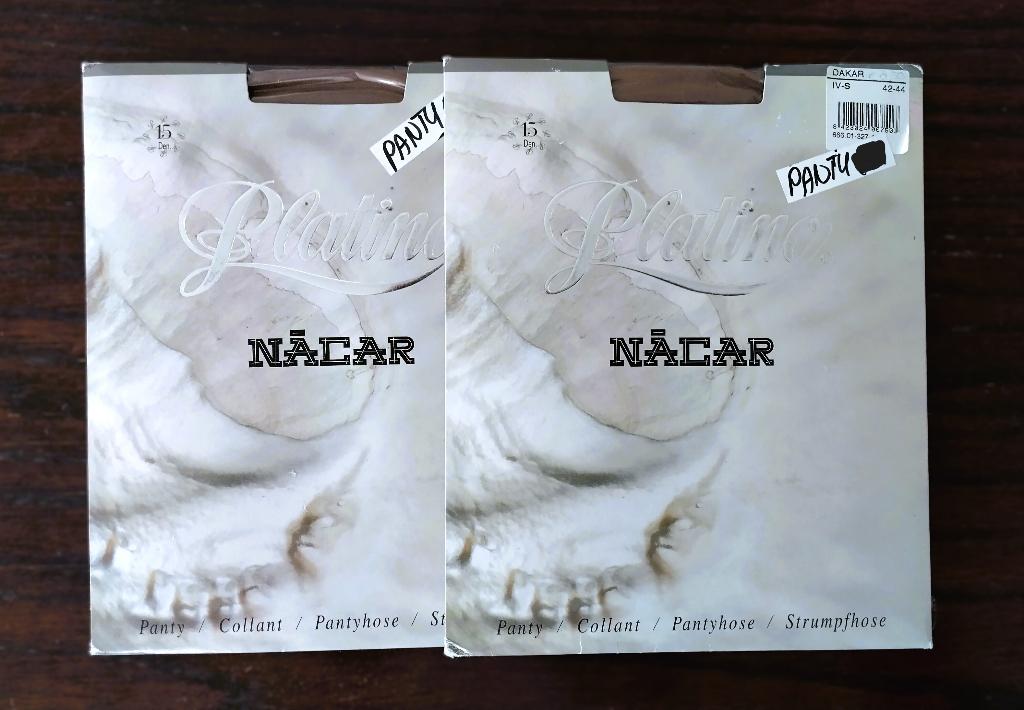 Platino Necar Panty, Dakar, 15 Denier, Maat 42-44, Platino, Beige, Nieuw, Ophalen of Verzenden