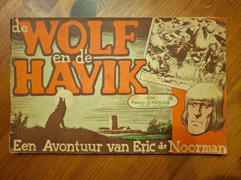 De Wolf en de Havik. Door Hans G. Kresse 1955., Eén stripboek, Ophalen of Verzenden, Gelezen