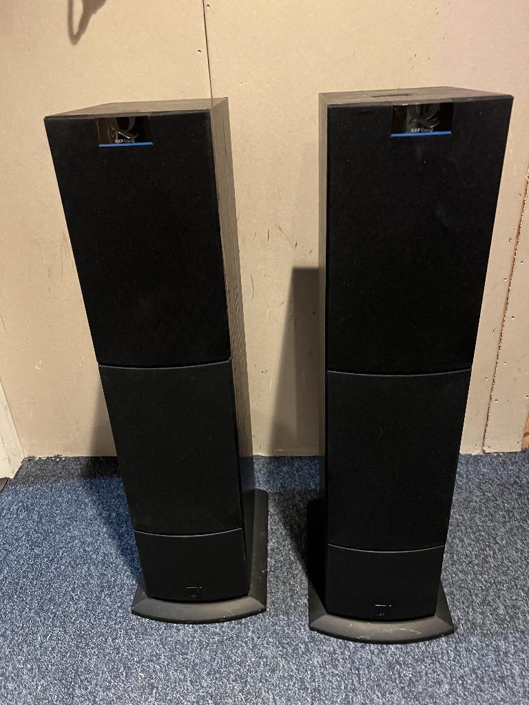 KEF Q50 HiFi speakers, Audio, Tv en Foto, Gebruikt, 60 tot 120 watt, Front, Rear of Stereo speakers, Ophalen
