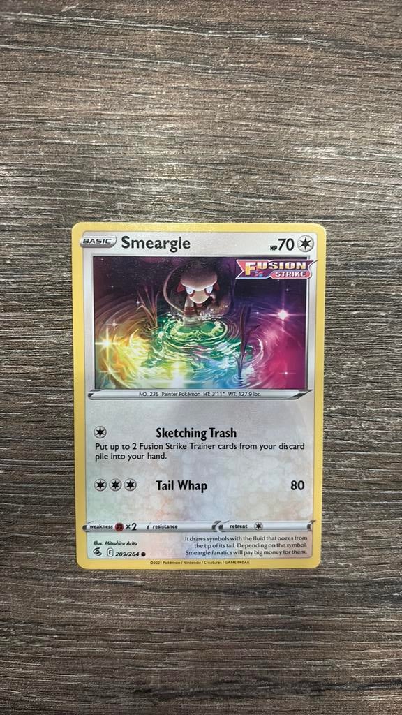 FST Smeargle 209/264, Ophalen of Verzenden, Zo goed als nieuw