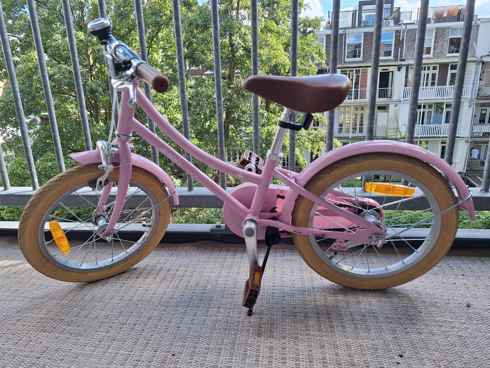 Amigo fiets 16 inch model Miss, Ophalen, Terugtraprem, Gebruikt, Handrem