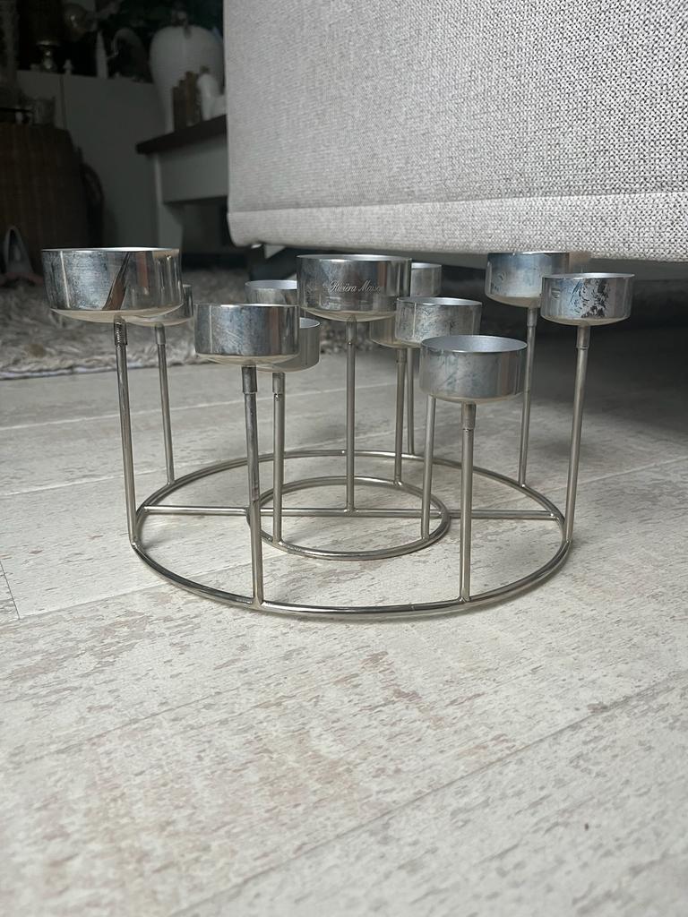 Te koop: Rivièra Maison waxinelichthouder/kandelaar, Huis en Inrichting, Ophalen of Verzenden, Nieuw
