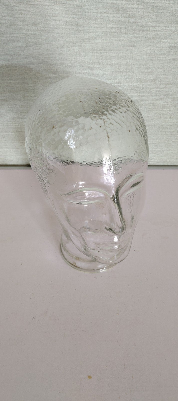 Glazen Hoofd Mannequin in Perfecte Staat, Ophalen of Verzenden