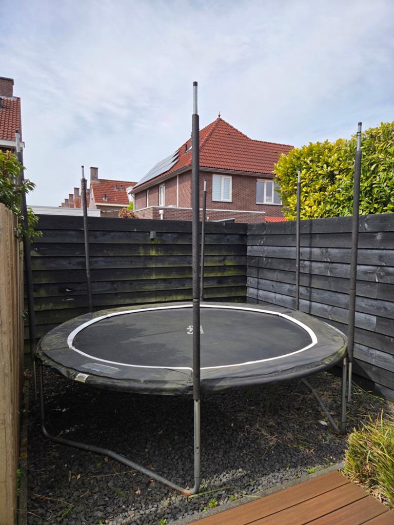 Trampoline 3m, Kinderen en Baby's, Speelgoed | Buiten | Trampolines, Ophalen of Verzenden, Gebruikt